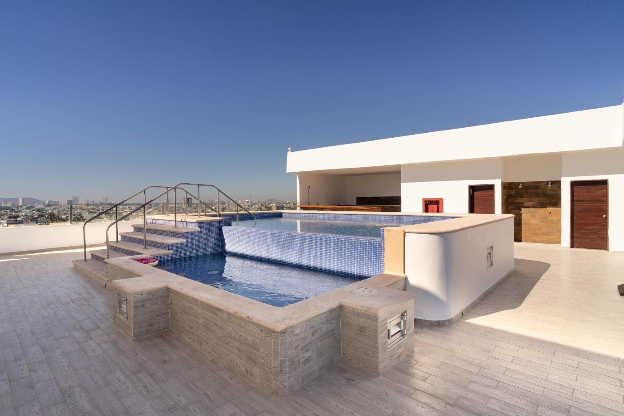 Hotel Pacific Blue Mazatlan Dış mekan fotoğraf